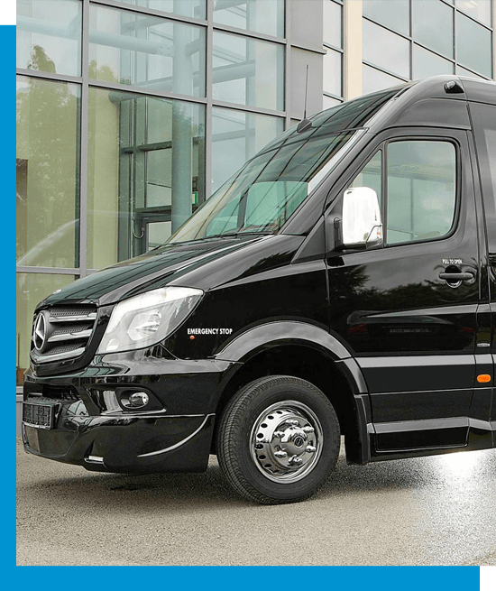 16 seater with driver hire Dundee